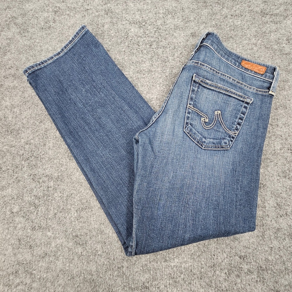 AG Adriano Goldschmied "The Simona" Easy Straight Leg Jeans | 27R | Made in USA